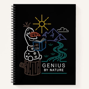 Frozen 2 Olaf - Genius by Nature Notebook