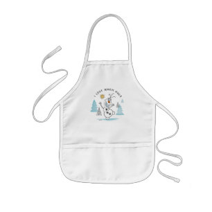 Frozen 2   Olaf "I Love Warm Hugs" Sketch Kids Apron