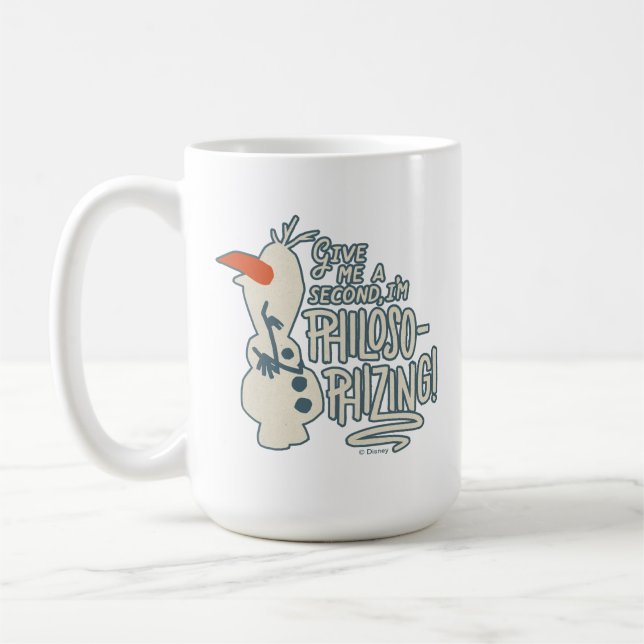 Frozen 2: Olaf | I'm Philosophizing! Coffee Mug (Left)