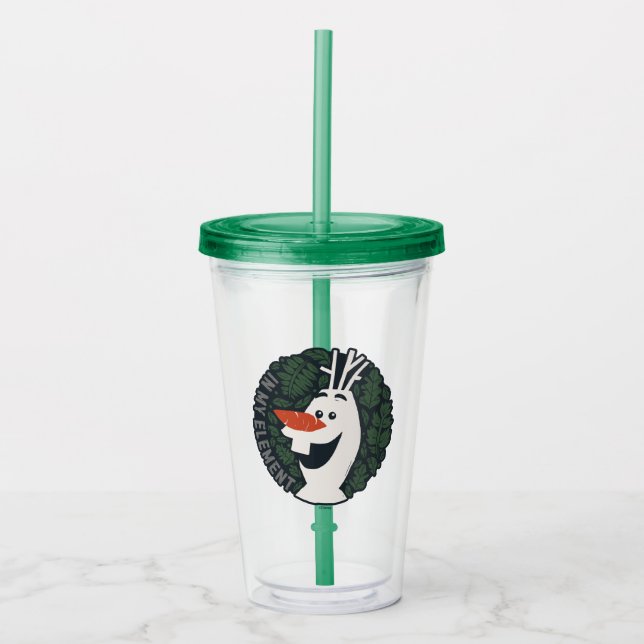 Frozen 2: Olaf | In My Element Acrylic Tumbler (Front)