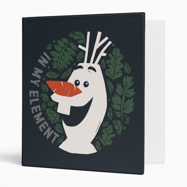 Frozen 2: Olaf | In My Element Binder (Front/Inside)