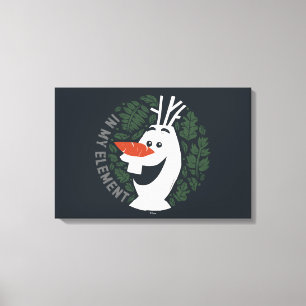 Frozen 2: Olaf   In My Element Canvas Print