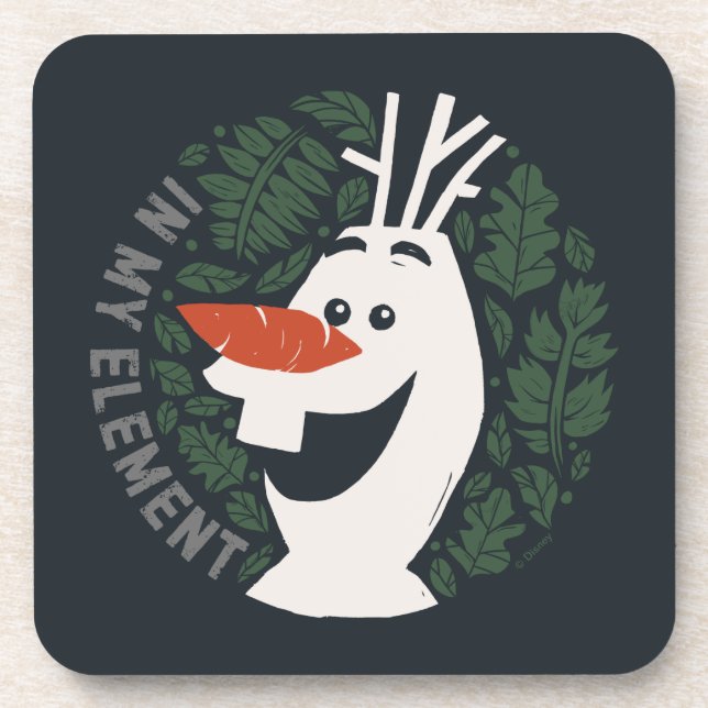 Frozen 2: Olaf | In My Element Coaster (Front)