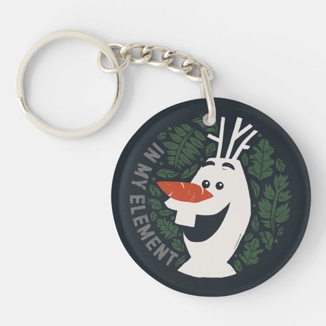 Frozen 2: Olaf | In My Element Keychain (Front)