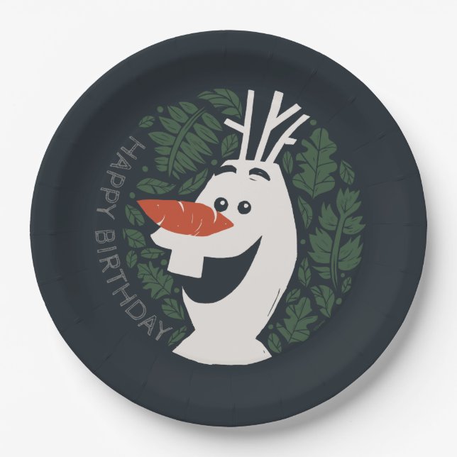 Frozen 2: Olaf | In My Element Paper Plate (Front)