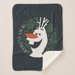 Frozen 2: Olaf In My Element Sherpa Blanket