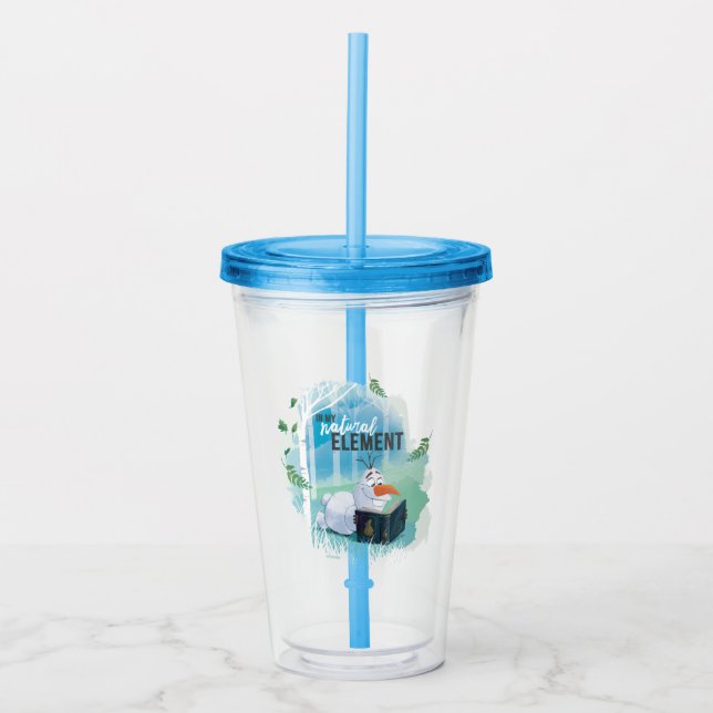 Frozen 2: Olaf | In My Natural Element Acrylic Tumbler (Front)