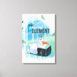 Frozen 2: Olaf   In My Natural Element Canvas Print