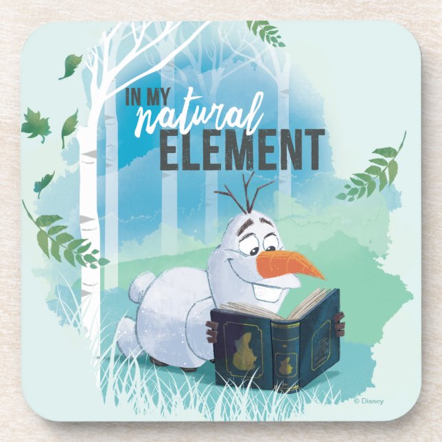 Frozen 2: Olaf | In My Natural Element Coaster (Front)