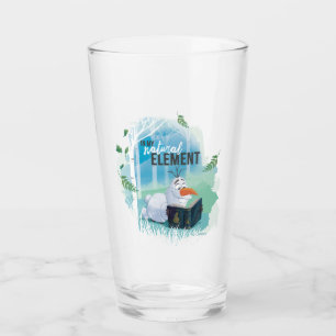 Frozen 2: Olaf In My Natural Element Glass
