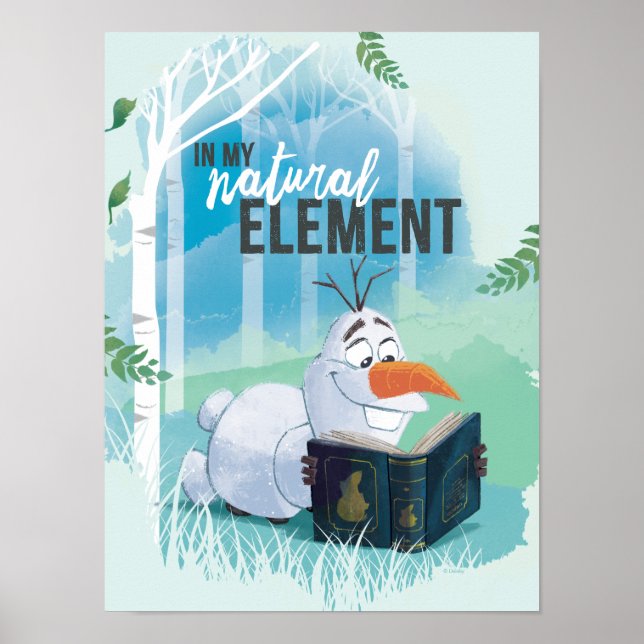 Frozen 2: Olaf | In My Natural Element Poster (Front)
