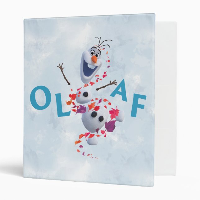 Frozen 2: Olaf In The Breeze Binder (Front/Inside)