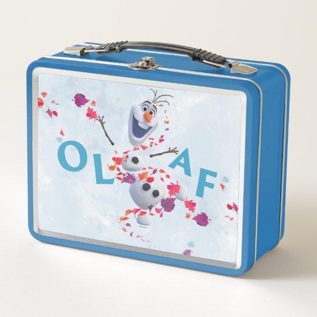 Frozen 2: Olaf In The Breeze Metal Lunch Box (Front)