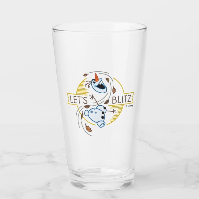 Frozen 2 | Olaf - Let's Blitz Glass (Front)