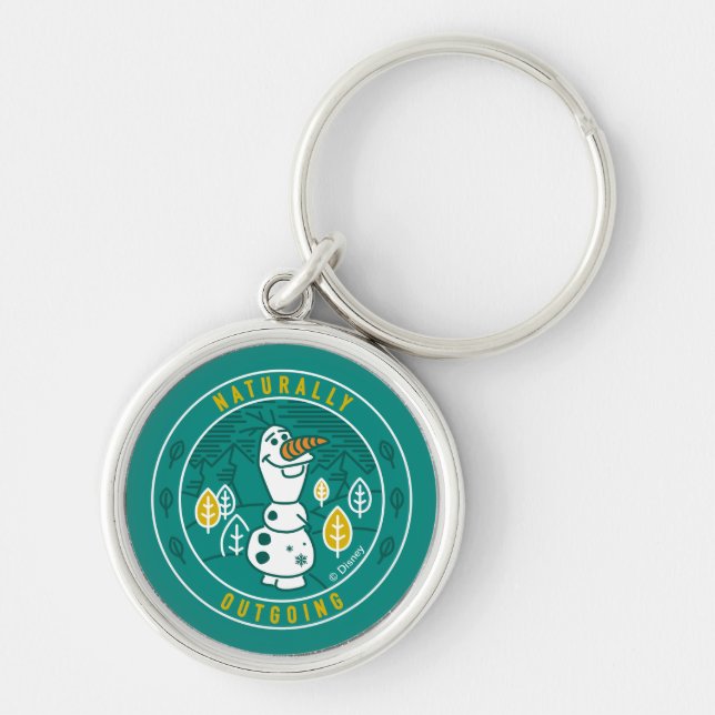 Frozen 2 | Olaf - Naturally Outgoing Keychain (Front)