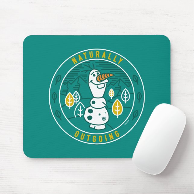 Frozen 2 | Olaf - Naturally Outgoing Mouse Pad (With Mouse)