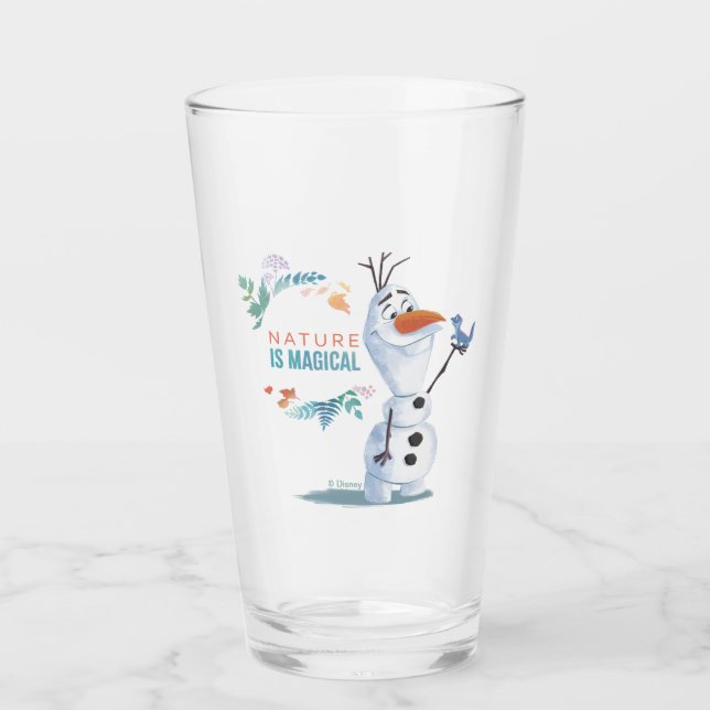 Frozen 2: Olaf | Nature Is Magical Glass (Front)