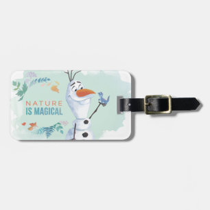 Frozen 2: Olaf Nature Is Magical Luggage Tag