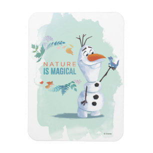 Frozen 2: Olaf   Nature Is Magical Magnet