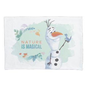 Frozen 2: Olaf   Nature Is Magical Pillowcase
