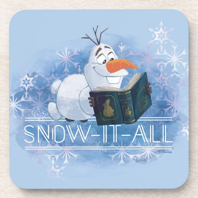Frozen 2: Olaf | Snow-It-All Coaster (Front)