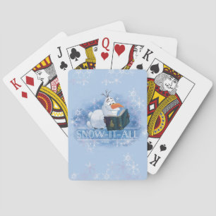 Frozen 2: Olaf   Snow-It-All Playing Cards