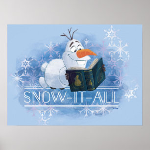 Frozen 2: Olaf   Snow-It-All Poster