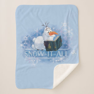 Frozen 2: Olaf   Snow-It-All Sherpa Blanket