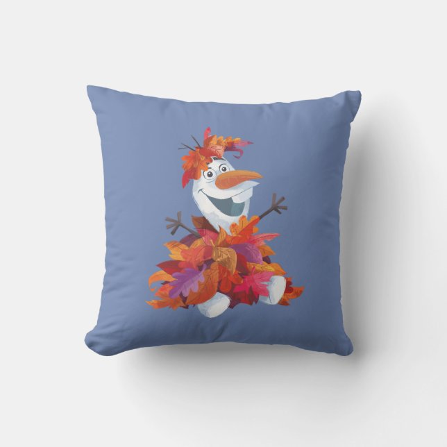 Frozen 2 | Olaf - Stir Up Some Fun! Throw Pillow (Front)