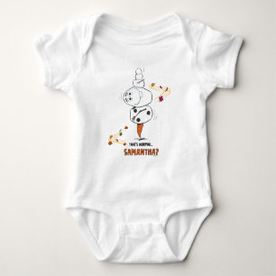 Frozen 2   Olaf "That's Normal… Samantha?" Baby Bodysuit