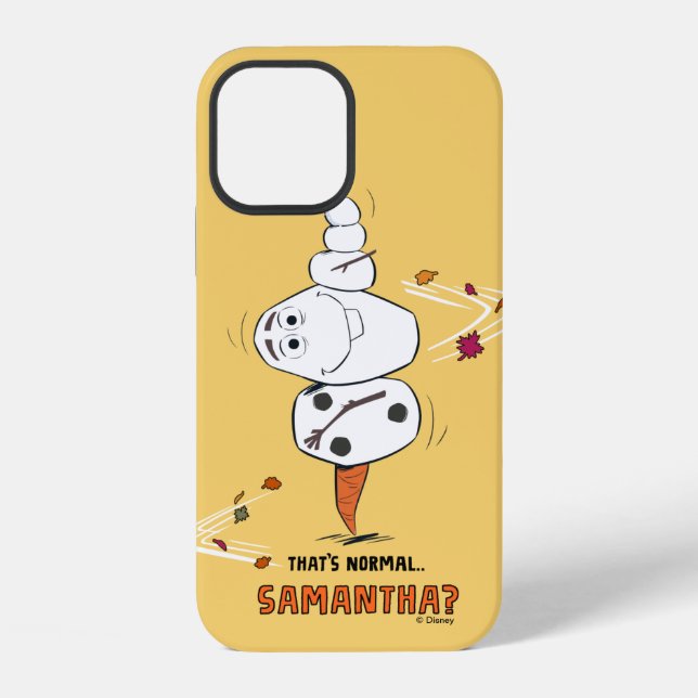 Frozen 2 | Olaf "That's Normal… Samantha?" iPhone Case (Back)