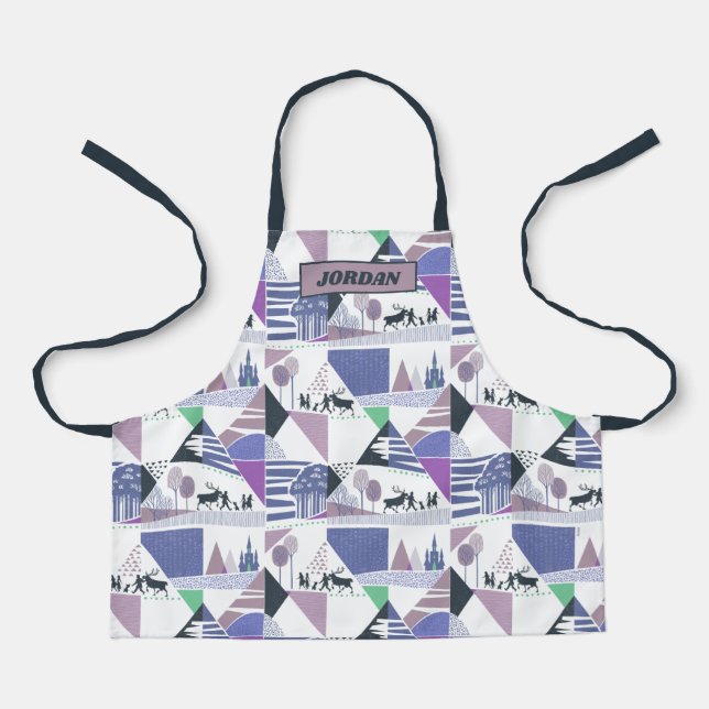 Frozen 2 | Seek the Truth Character Pattern Apron (Front)