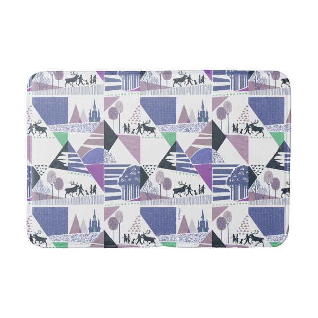 Frozen 2 | Seek the Truth Character Pattern Bath Mat (Front)