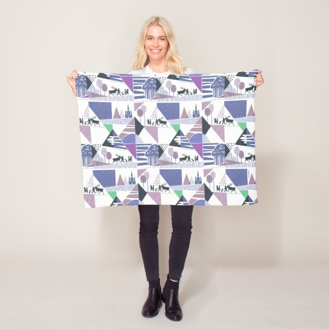 Frozen 2 | Seek the Truth Character Pattern Fleece Blanket (In Situ)