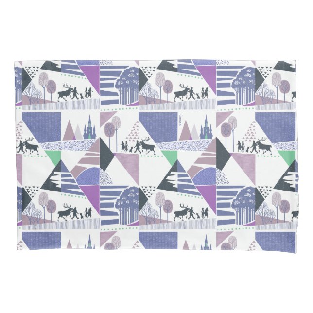 Frozen 2 | Seek the Truth Character Pattern Pillowcase (Front)