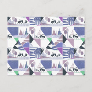 Frozen 2 Seek the Truth Character Pattern Postcard