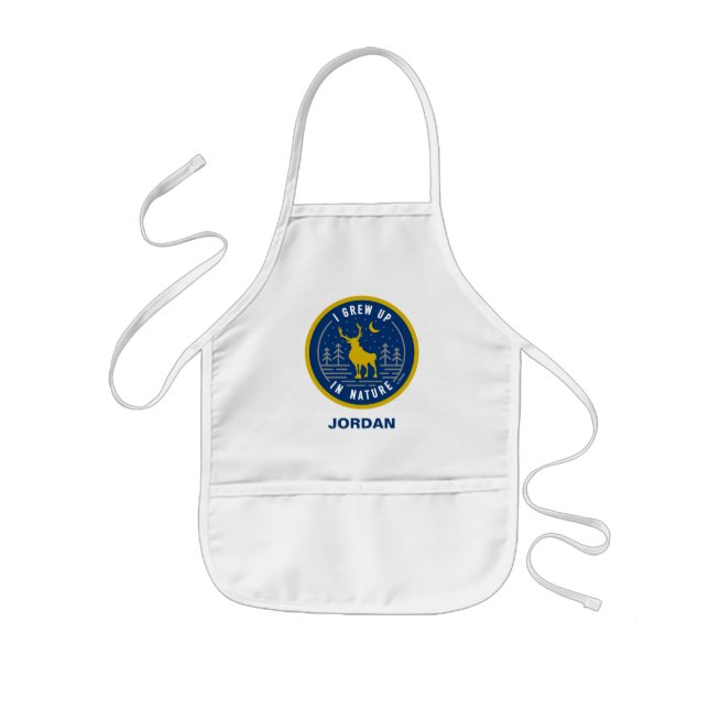 Frozen 2 | Sven - I Grew Up in Nature Kids Apron (Front)