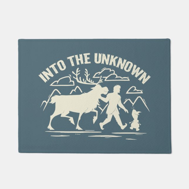 Frozen 2 | Sven, Kristoff & Olaf Into the Unknown Doormat (Front)