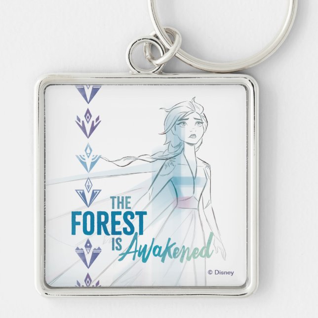 Frozen 2: The Forest Is Awakened Keychain (Front)