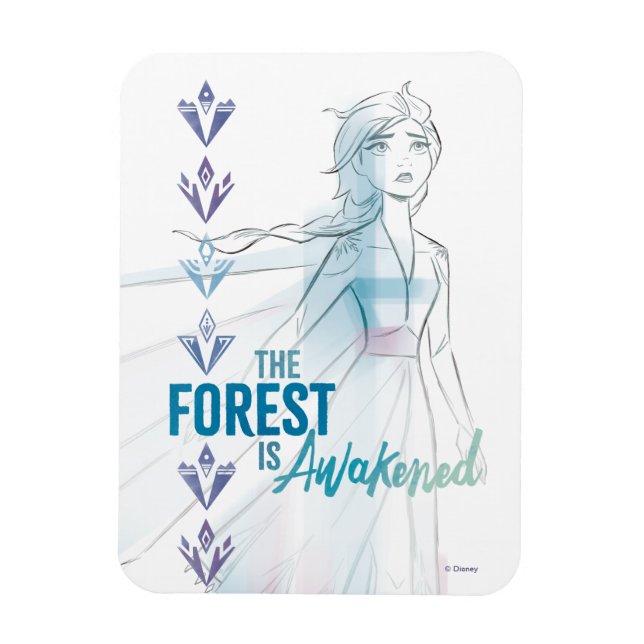 Frozen 2: The Forest Is Awakened Magnet (Vertical)