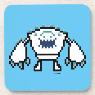 Frozen 8-Bit Marshmallow Coaster