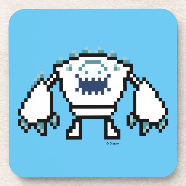 Frozen | 8-Bit Marshmallow Coaster (Front)