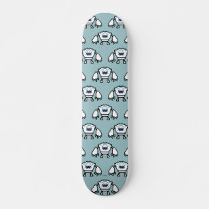 Frozen   8-Bit Marshmallow Skateboard