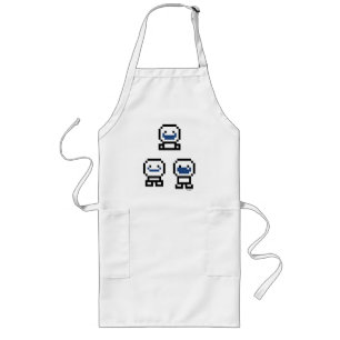 Frozen   8-Bit Snowgies 2 Long Apron