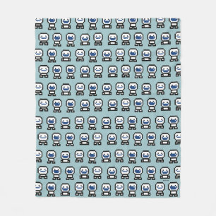 Frozen   8-Bit Snowgies Fleece Blanket