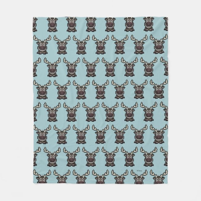 Frozen | 8-Bit Sven Fleece Blanket (Front)