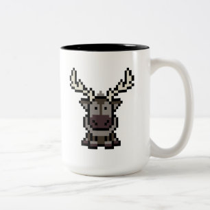 Frozen   8-Bit Sven Two-Tone Coffee Mug