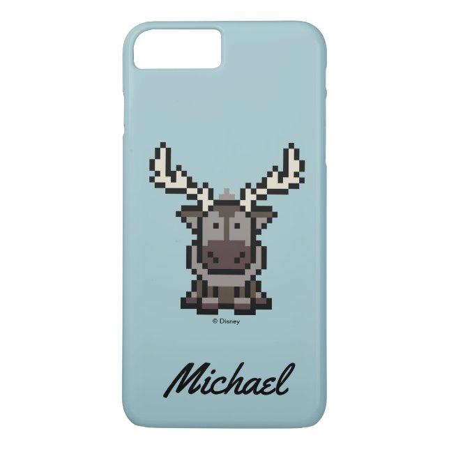 Frozen | 8-Bit Sven | Your Name Case-Mate iPhone Case (Back)