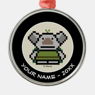 Frozen   8-Bit Troll Add Your Name Metal Ornament