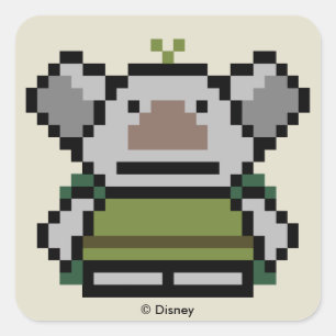 Frozen   8-Bit Troll Square Sticker